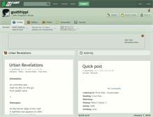 Tablet Screenshot of goottihippi.deviantart.com