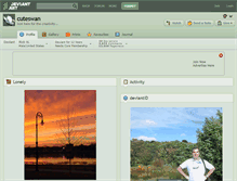 Tablet Screenshot of cuteswan.deviantart.com