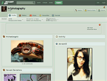 Tablet Screenshot of in2photography.deviantart.com