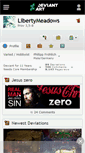 Mobile Screenshot of libertymeadows.deviantart.com
