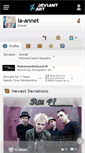 Mobile Screenshot of la-annet.deviantart.com
