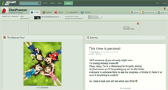 Desktop Screenshot of elianphantom.deviantart.com