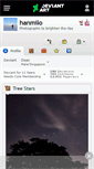 Mobile Screenshot of hanmilo.deviantart.com