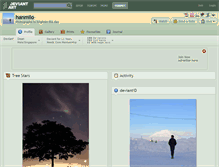 Tablet Screenshot of hanmilo.deviantart.com