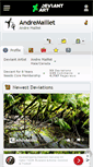 Mobile Screenshot of andremaillet.deviantart.com