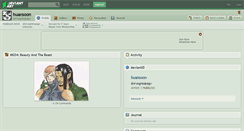 Desktop Screenshot of huansoon.deviantart.com