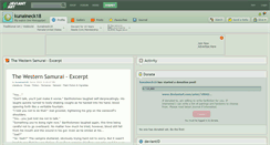 Desktop Screenshot of kunaineck18.deviantart.com