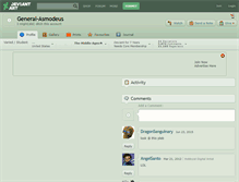 Tablet Screenshot of general-asmodeus.deviantart.com