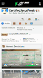 Mobile Screenshot of certifiedjesusfreak.deviantart.com