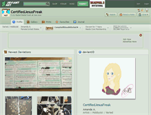 Tablet Screenshot of certifiedjesusfreak.deviantart.com