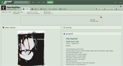 Desktop Screenshot of halo-reptilian.deviantart.com