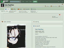 Tablet Screenshot of halo-reptilian.deviantart.com
