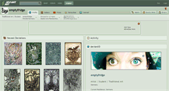 Desktop Screenshot of emptyfridge.deviantart.com