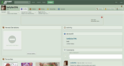 Desktop Screenshot of bellyfan596.deviantart.com