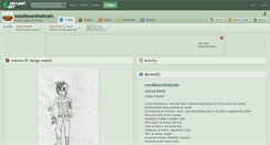 Desktop Screenshot of noodlesonthebrain.deviantart.com