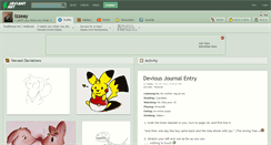 Desktop Screenshot of izzeay.deviantart.com