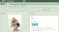 Desktop Screenshot of geci.deviantart.com