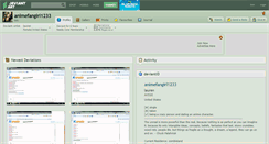 Desktop Screenshot of animefangirl1233.deviantart.com