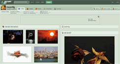 Desktop Screenshot of msconfig.deviantart.com