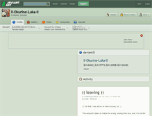 Tablet Screenshot of ll-okurine-luka-ll.deviantart.com