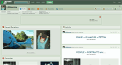 Desktop Screenshot of litlmomma.deviantart.com