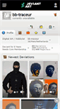 Mobile Screenshot of bb-traceur.deviantart.com