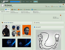 Tablet Screenshot of bb-traceur.deviantart.com