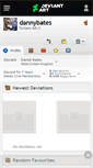 Mobile Screenshot of dannybates.deviantart.com
