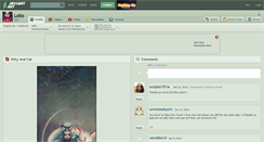 Desktop Screenshot of lollo.deviantart.com