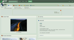 Desktop Screenshot of k0hl.deviantart.com