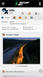 Mobile Screenshot of k0hl.deviantart.com