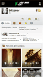 Mobile Screenshot of bitterev.deviantart.com