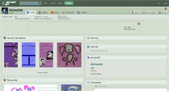 Desktop Screenshot of michaelisk.deviantart.com