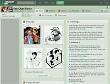 Tablet Screenshot of pan-chan-fans.deviantart.com