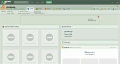 Desktop Screenshot of grosaprap.deviantart.com