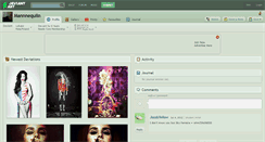Desktop Screenshot of mannnequiin.deviantart.com