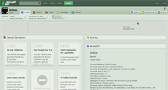 Desktop Screenshot of ledeas.deviantart.com