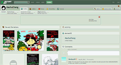 Desktop Screenshot of machuchang.deviantart.com