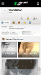 Mobile Screenshot of illucidation.deviantart.com