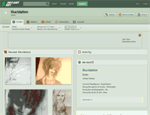 Tablet Screenshot of illucidation.deviantart.com