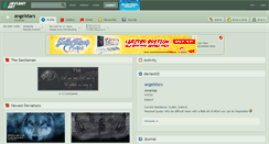 Desktop Screenshot of angelstars.deviantart.com