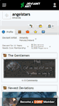 Mobile Screenshot of angelstars.deviantart.com