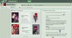 Desktop Screenshot of lien-da--fans.deviantart.com
