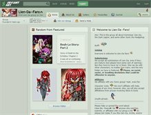 Tablet Screenshot of lien-da--fans.deviantart.com