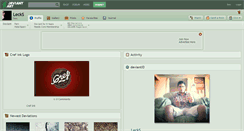 Desktop Screenshot of lecks.deviantart.com