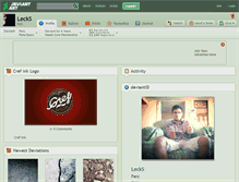 Tablet Screenshot of lecks.deviantart.com