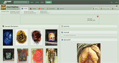 Desktop Screenshot of churchtattoo.deviantart.com