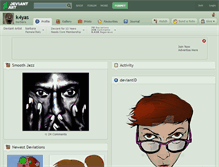 Tablet Screenshot of k4yas.deviantart.com