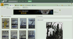 Desktop Screenshot of kubbess.deviantart.com