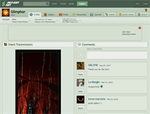 Tablet Screenshot of glimphor.deviantart.com